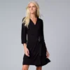 Women's Simply Vera Vera Wang Basic Luxury Wrap Robe