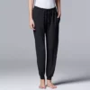 Women's Simply Vera Vera Wang Basic Luxury Banded Bottom Pajama Pants