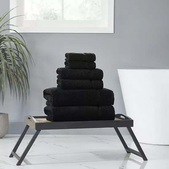 Simply Vera Vera Wang Vera Egyptian Cotton 6-piece Towel Set 3 Simply Vera Vera Wang Vera Egyptian Cotton 6-piece Towel Set - Image 3