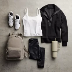 Women's Simply Vera Vera Wang High-Rise Faux Leather Shaping Leggings -Vera Wang Shop 4473241 ALT65