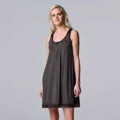 Women's Simply Vera Vera Wang Basic Luxury Chemise
