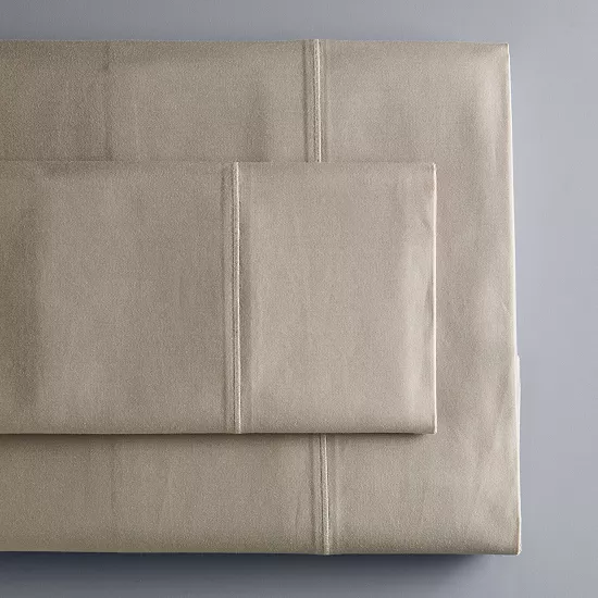 Simply Vera Vera Wang Pima Cotton 600 Thread Count Split King Sheet Set 8 Simply Vera Vera Wang Pima Cotton 600 Thread Count Split King Sheet Set - Image 8