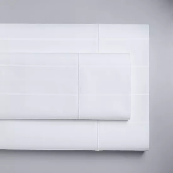 Simply Vera Vera Wang Pima Cotton 600 Thread Count Split King Sheet Set 2 Simply Vera Vera Wang Pima Cotton 600 Thread Count Split King Sheet Set - Image 2