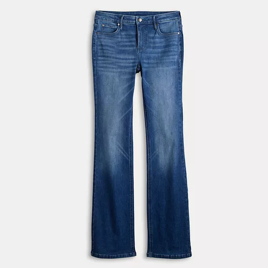 Women's Simply Vera Vera Wang Stretch Bootcut Jeans 4 Women's Simply Vera Vera Wang Stretch Bootcut Jeans - Image 4