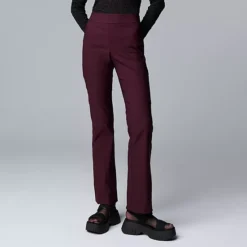 Women's Simply Vera Vera Wang Simply Modern Bootcut Pants -Vera Wang Shop 5571543 Midnight Jam