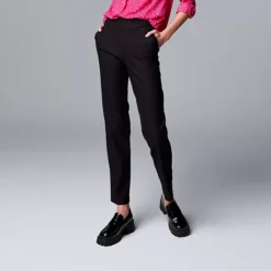 Women's Simply Vera Vera Wang Modern Slim Straight Pants