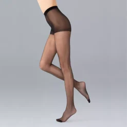 Women's Simply Vera Vera Wang Sheer Opaque 15D Tights -Vera Wang Shop 6329954 Black