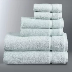 Simply Vera Vera Wang Vera Egyptian Cotton 6-piece Towel Set 24 Simply Vera Vera Wang Vera Egyptian Cotton 6-piece Towel Set -Vera Wang Shop 6607554 Dusty Aqua