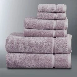 Simply Vera Vera Wang Vera Egyptian Cotton 6-piece Towel Set 17 Simply Vera Vera Wang Vera Egyptian Cotton 6-piece Towel Set -Vera Wang Shop 6607554 Plum