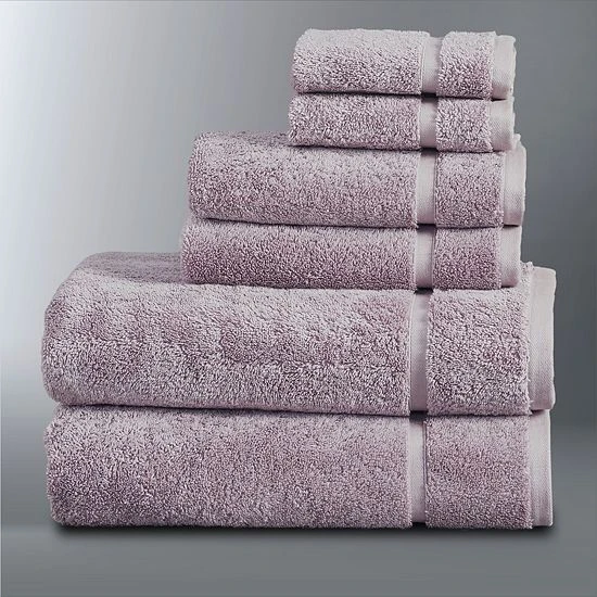 Simply Vera Vera Wang Vera Egyptian Cotton 6-piece Towel Set 5 Simply Vera Vera Wang Vera Egyptian Cotton 6-piece Towel Set - Image 5
