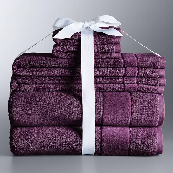 Simply Vera Vera Wang 6-piece Turkish Cotton Bath Towel Set 13 Simply Vera Vera Wang 6-piece Turkish Cotton Bath Towel Set - Image 13