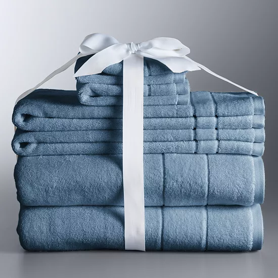 Simply Vera Vera Wang 6-piece Turkish Cotton Bath Towel Set 7 Simply Vera Vera Wang 6-piece Turkish Cotton Bath Towel Set - Image 7