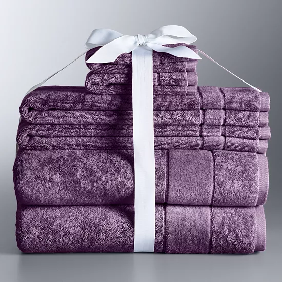 Simply Vera Vera Wang 6-piece Turkish Cotton Bath Towel Set 12 Simply Vera Vera Wang 6-piece Turkish Cotton Bath Towel Set - Image 12