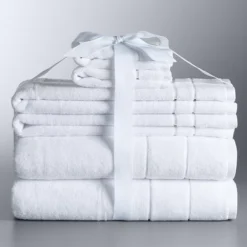 Simply Vera Vera Wang 6-piece Turkish Cotton Bath Towel Set 22 Simply Vera Vera Wang 6-piece Turkish Cotton Bath Towel Set -Vera Wang Shop 6824206 White
