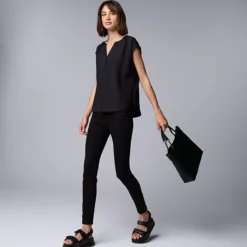 Women's Simply Vera Vera Wang Dolman Popover Top -Vera Wang Shop 6834240 ALT3