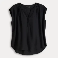 Women's Simply Vera Vera Wang Dolman Popover Top -Vera Wang Shop 6834240 ALT4