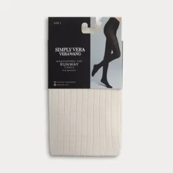 Women's Simply Vera Vera Wang Classic Rib 80D Sweater Tights -Vera Wang Shop 6880077 ALT2