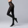 Women's Simply Vera Vera Wang Classic Rib 80D Sweater Tights