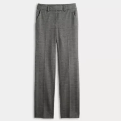 Women's Simply Vera Vera Wang High Rise Slim Straight Leg Trouser Pants -Vera Wang Shop 6954722 ALT4