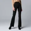 Women's Simply Vera Vera Wang Mid Rise Pull-On Ponte Bootcut Pants