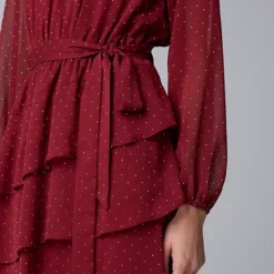 Women's Simply Vera Vera Wang Short Holiday Dress -Vera Wang Shop 7048549 ALT2