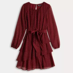 Women's Simply Vera Vera Wang Short Holiday Dress -Vera Wang Shop 7048549 ALT4