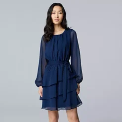 Women's Simply Vera Vera Wang Short Holiday Dress