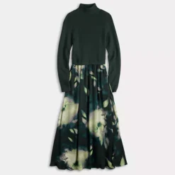 Women's Simply Vera Vera Wang Pleated Midi Dress -Vera Wang Shop 7064673 ALT4