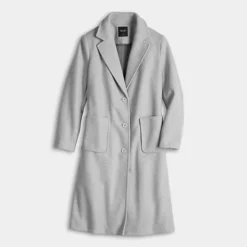 Women's Simply Vera Vera Wang Brushed Melton Coat 15 Women's Simply Vera Vera Wang Brushed Melton Coat -Vera Wang Shop 7146622 ALT4