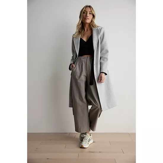 Women's Simply Vera Vera Wang Brushed Melton Coat 7 Women's Simply Vera Vera Wang Brushed Melton Coat - Image 7