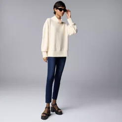 Women's Simply Vera Vera Wang Mid-Rise Denim Shaping Leggings 9 Women's Simply Vera Vera Wang Mid-Rise Denim Shaping Leggings -Vera Wang Shop 7184657 ALT3