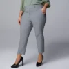 Plus Size Simply Vera Vera Wang Simply Modern Ankle Pants