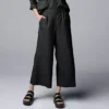 Women's Simply Vera Vera Wang Pull-On Pleated Capri Pants