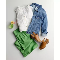 Women's Simply Vera Vera Wang Pull-On Pleated Capri Pants -Vera Wang Shop 7464467 CP ALT65