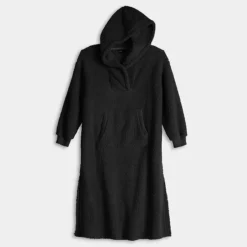 Women's Simply Vera Vera Wang Sherpa Long Sleeve Hooded Lounger -Vera Wang Shop 7494290 ALT3