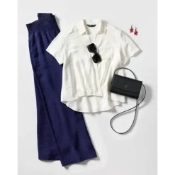 Women's Simply Vera Vera Wang Drapey Surplice Top 18 Women's Simply Vera Vera Wang Drapey Surplice Top -Vera Wang Shop 7530656 CP ALT65