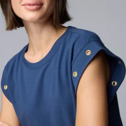 Women's Simply Vera Vera Wang Grommet Dolman Tee -Vera Wang Shop 7548662 ALT2