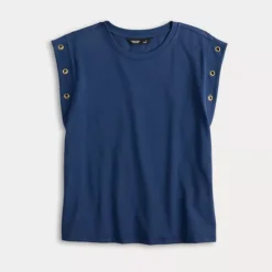 Women's Simply Vera Vera Wang Grommet Dolman Tee -Vera Wang Shop 7548662 ALT4