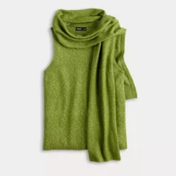 Women's Simply Vera Vera Wang Scarf Sweater Tank -Vera Wang Shop 7599409 ALT4