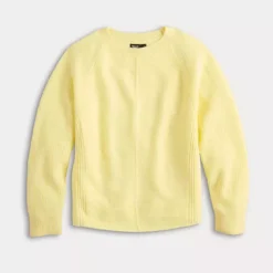 Women's Simply Vera Vera Wang Crewneck Pullover Sweater -Vera Wang Shop 7599410 ALT4