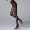 Women's Simply Vera Vera Wang 40 Denier Wrapped Bow Tights