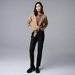 Women's Simply Vera Vera Wang Luxe Cashmere Blend 4-Way Cardigan -Vera Wang Shop 7616872 ALT3