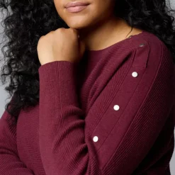 Plus Size Simply Vera Vera Wang Dolman Sleeve Snap Sweater 12 Plus Size Simply Vera Vera Wang Dolman Sleeve Snap Sweater -Vera Wang Shop 7630433 ALT2