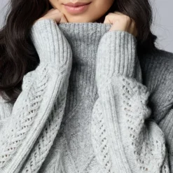 Women's Simply Vera Vera Wang Argyle Turtleneck Sweater 11 Women's Simply Vera Vera Wang Argyle Turtleneck Sweater -Vera Wang Shop 7630668 ALT2