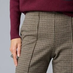 Women's Simply Vera Vera Wang Pintuck Ponte Kick Flare Pants -Vera Wang Shop 7650372 ALT2