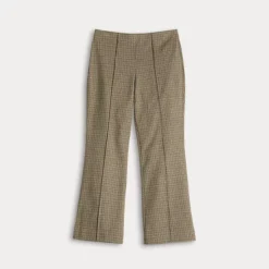 Women's Simply Vera Vera Wang Pintuck Ponte Kick Flare Pants -Vera Wang Shop 7650372 ALT4