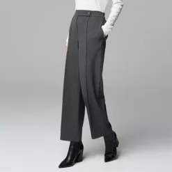 Women's Simply Vera Vera Wang Melange Cropped Trousers -Vera Wang Shop 7652171 Medium Ink Heather
