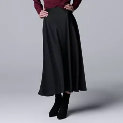 Women's Simply Vera Vera Wang Bias Cut A-Line Skirt