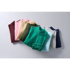 Women's Simply Vera Vera Wang Luxe Cashmere Blend Mockneck Sweater -Vera Wang Shop 7739795 CP ALT65