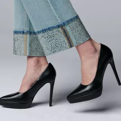 Women's Simply Vera Vera Wang Embellished High Rise Ankle Jeans -Vera Wang Shop 7742229 ALT2